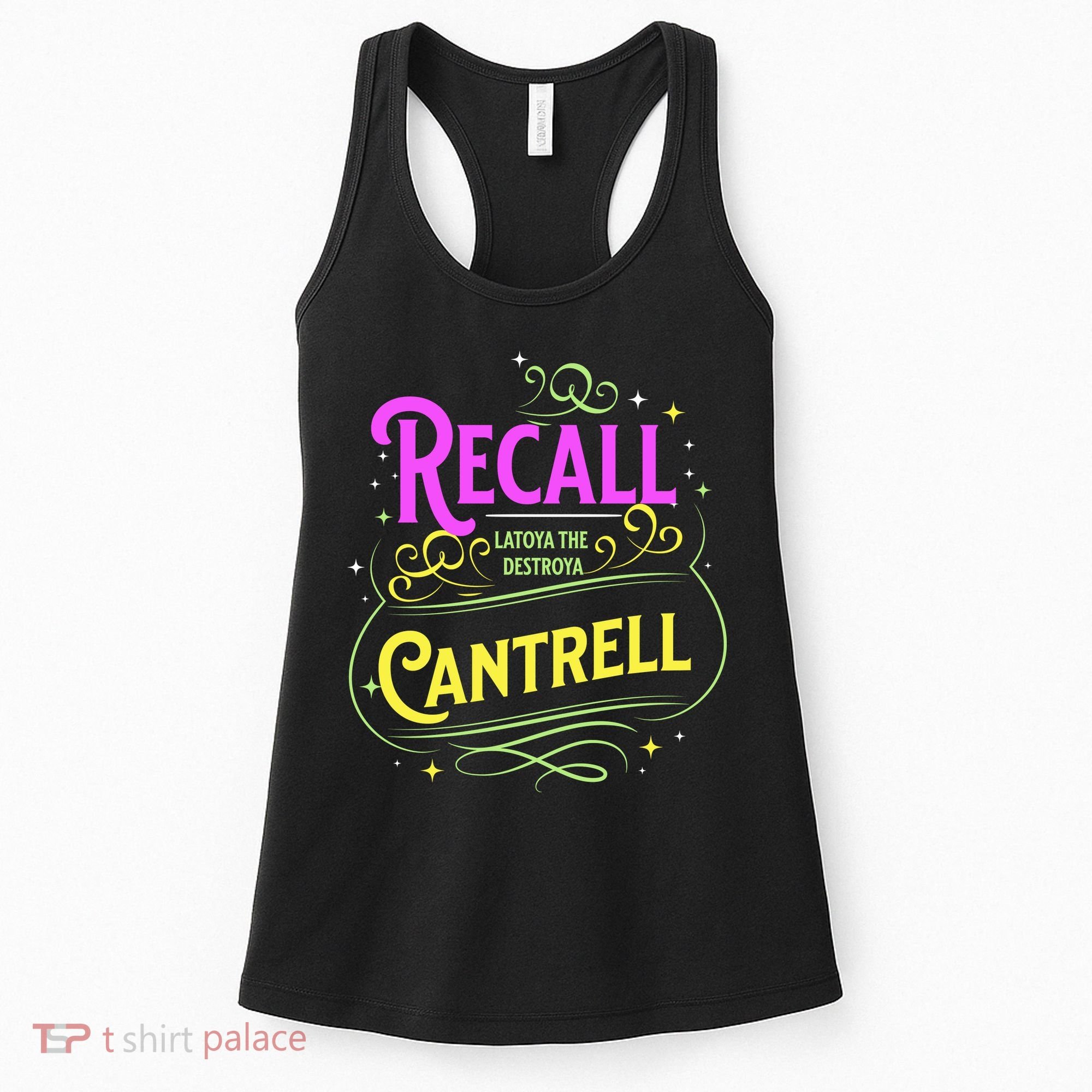 Recall Latoya Cantrell Mardi Gras Women's Tank Top