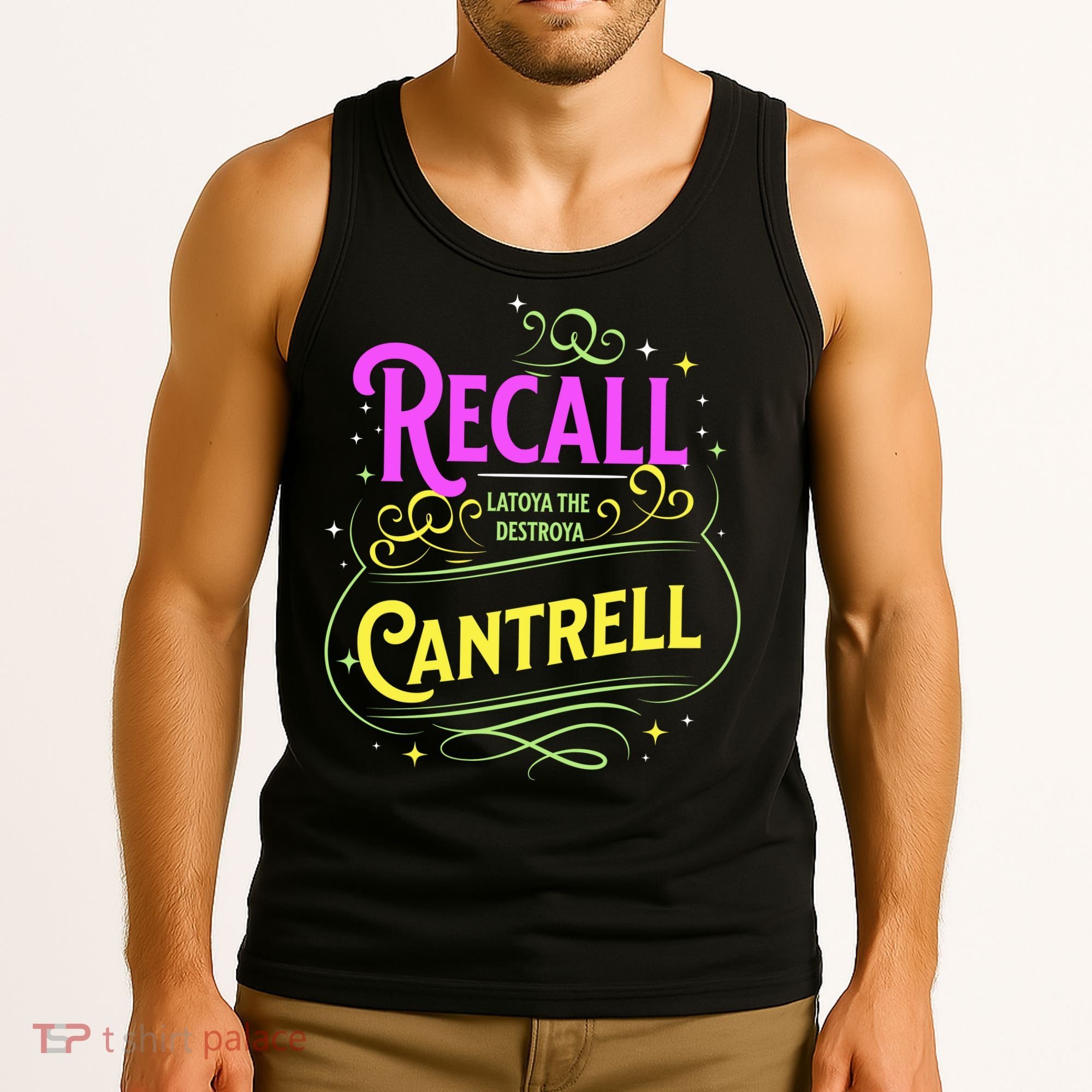 Recall Latoya Cantrell Mardi Gras Tank Top