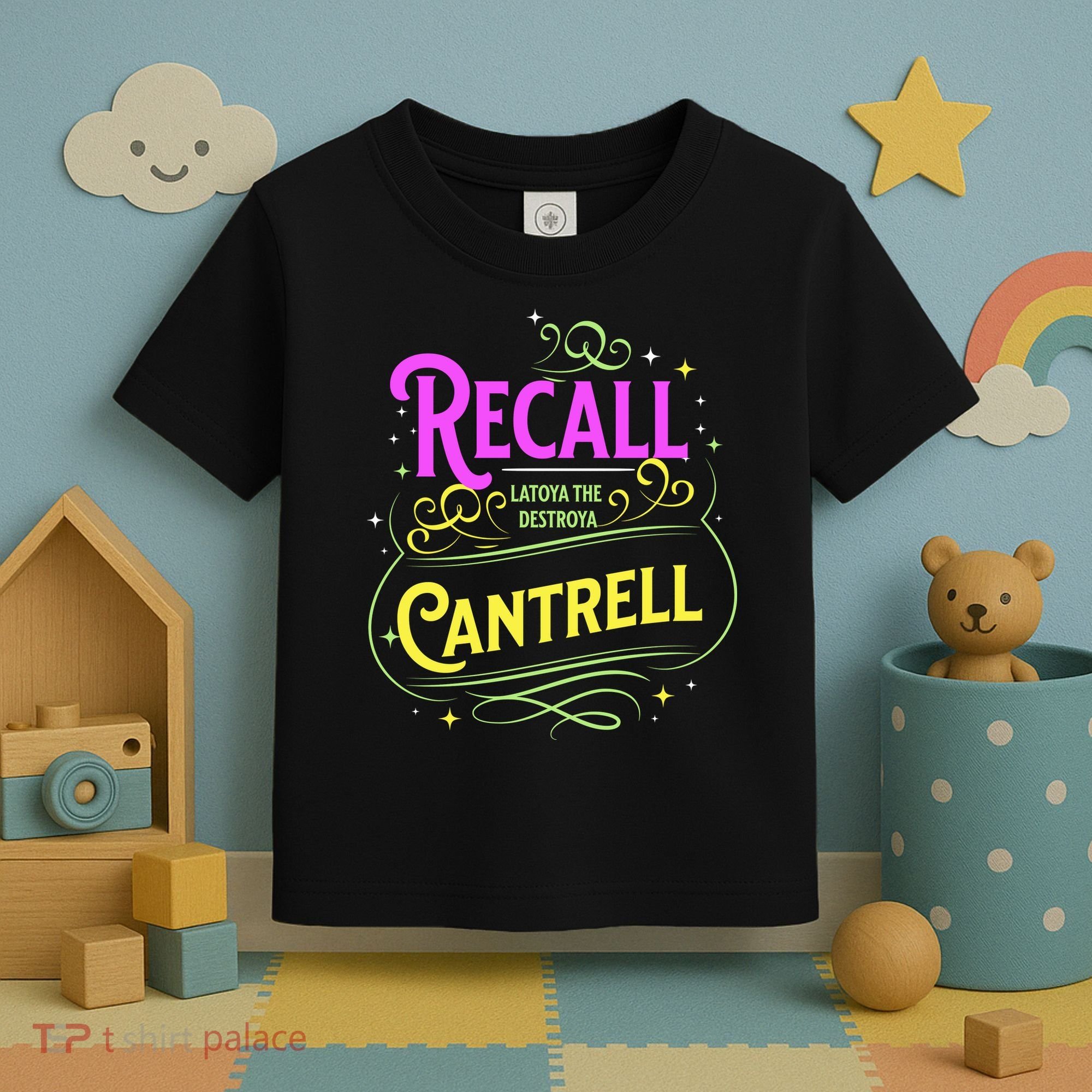 Recall Latoya Cantrell Mardi Gras Toddler T-Shirt