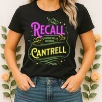 Recall Latoya Cantrell Mardi Gras Women's T-Shirt thumb 2