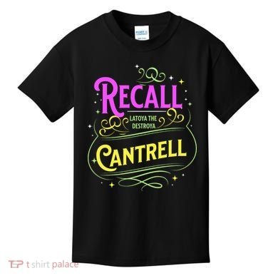 Recall Latoya Cantrell Mardi Gras Kids T-Shirt