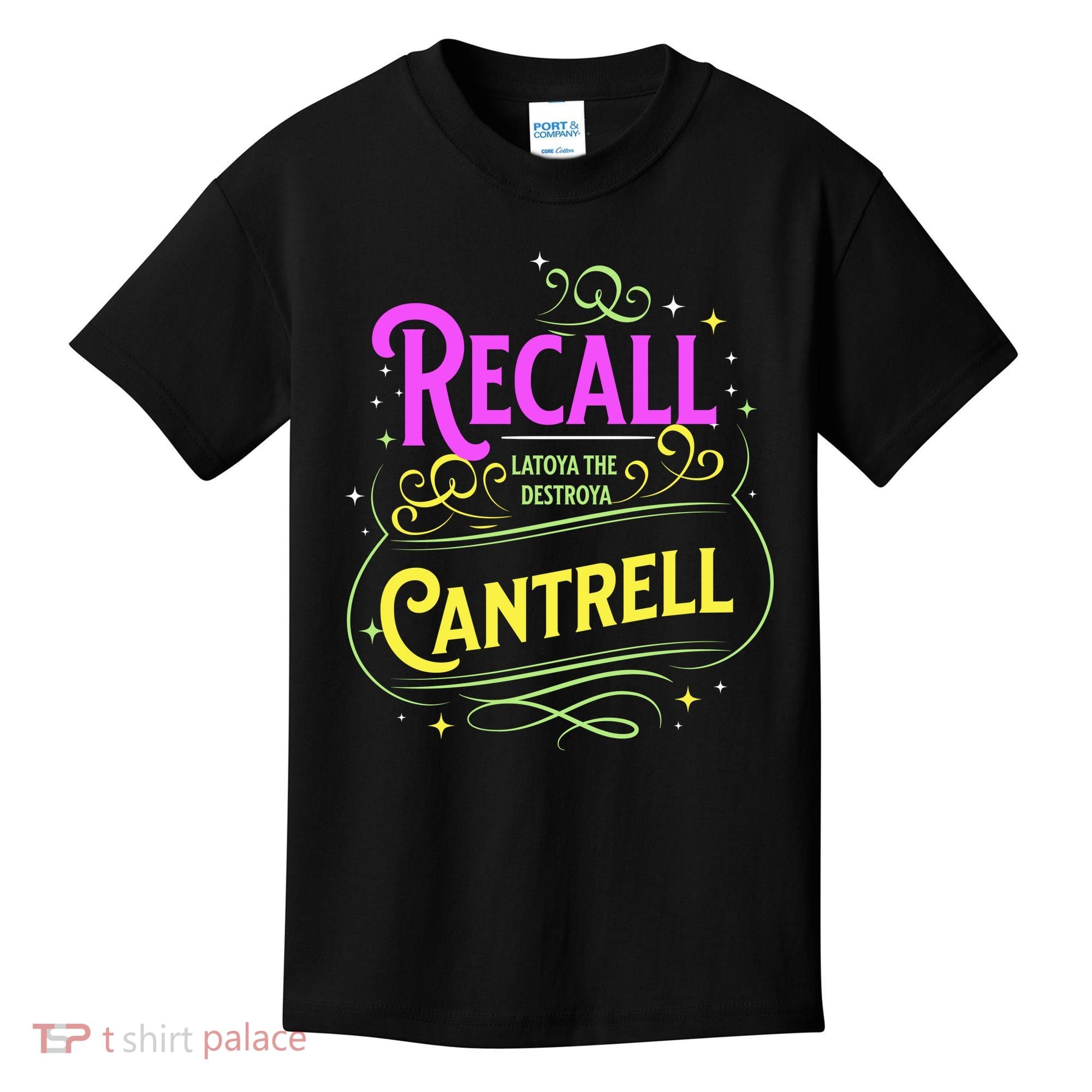 Recall Latoya Cantrell Mardi Gras Kids T-Shirt