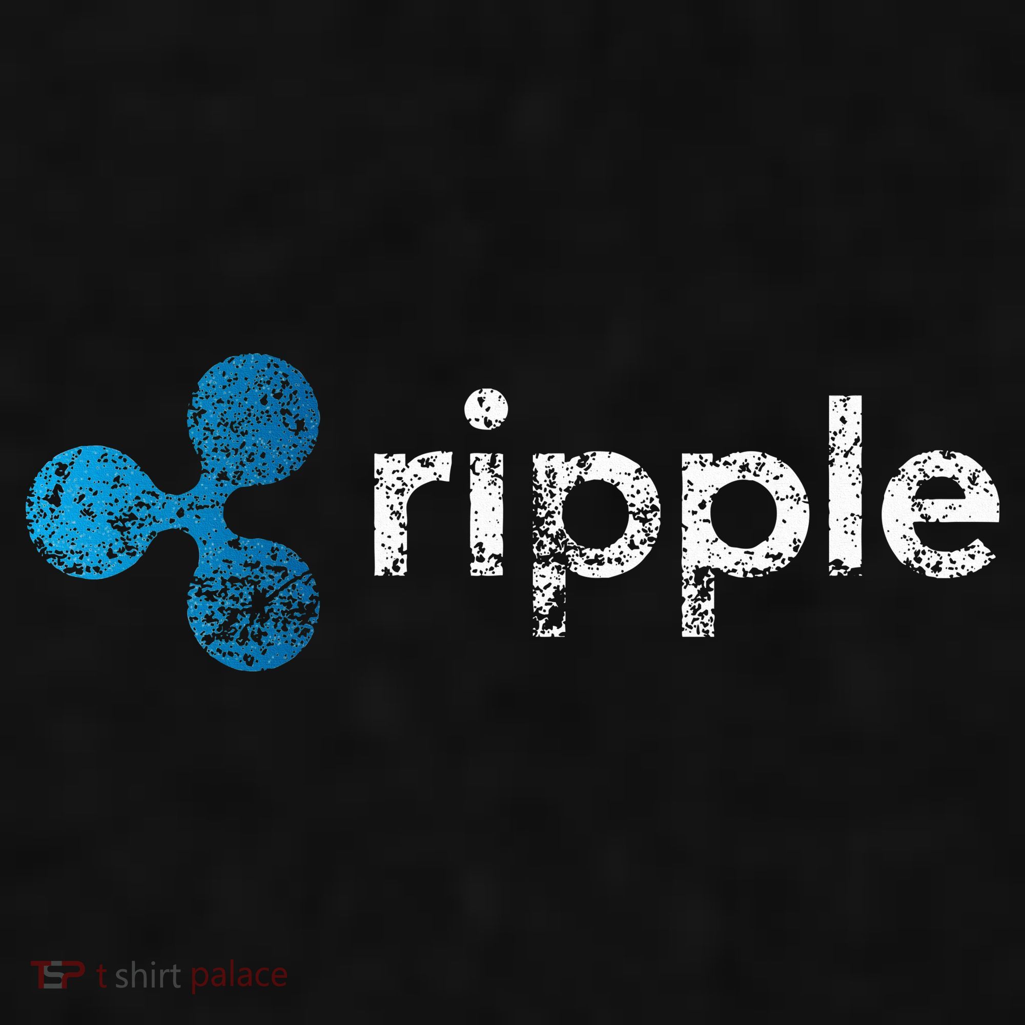 Ripple Logo Crypto Xrp Coin Hodler Fan Ladies PosiCharge Tri-Blend Wicking Tank