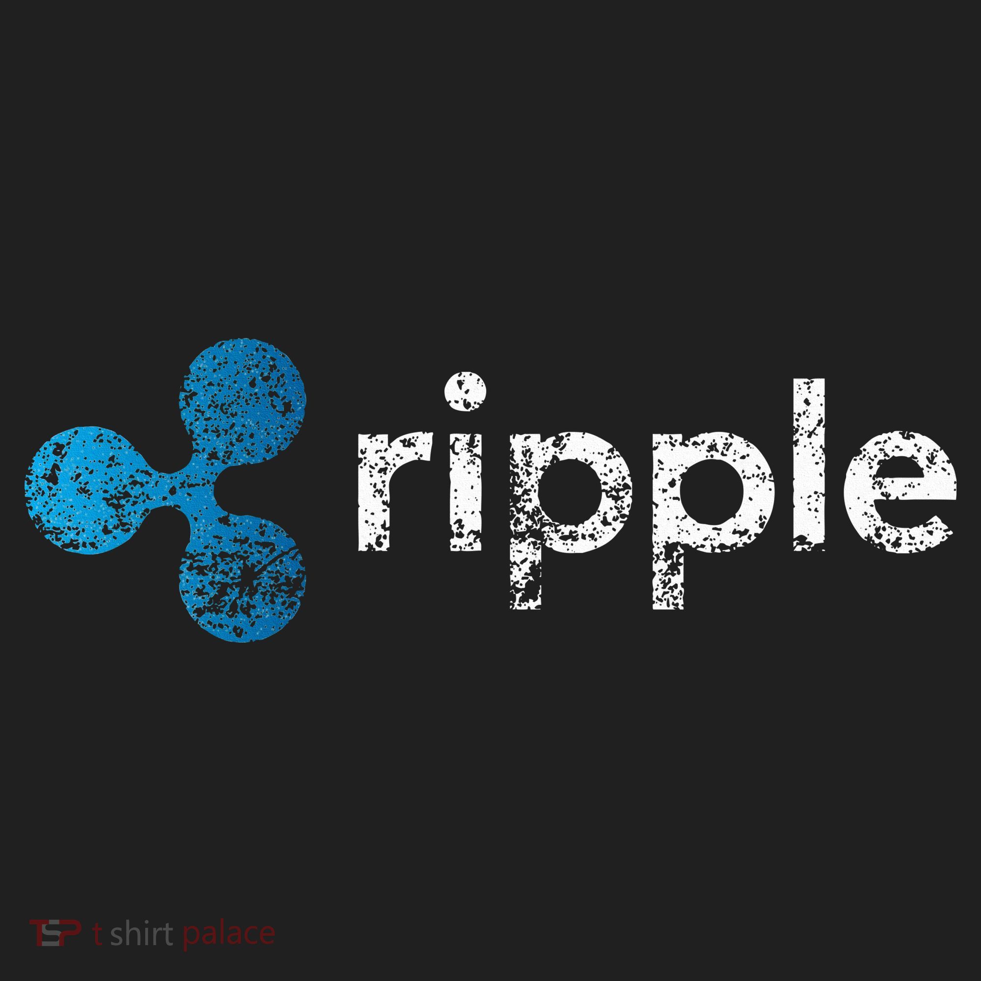 Ripple Logo Crypto Xrp Coin Hodler Fan Comfort Colors Heavyweight Long Sleeve T-Shirt
