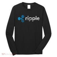Ripple Logo Crypto Xrp Coin Hodler Fan Long Sleeve Shirt thumb 0