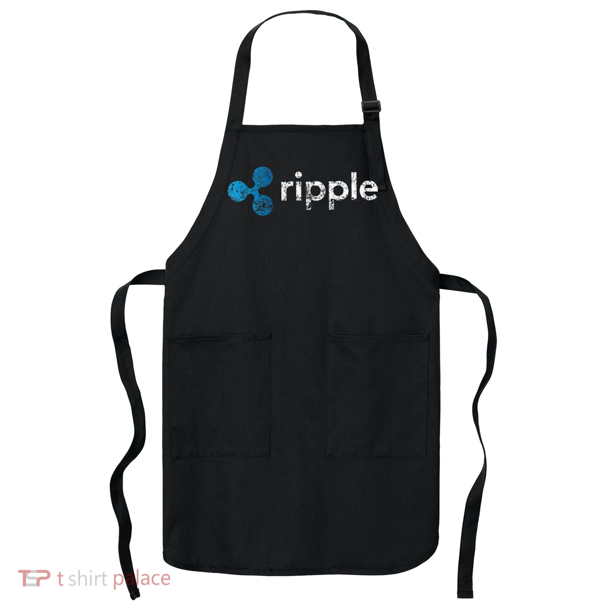 Ripple Logo Crypto Xrp Coin Hodler Fan Apron