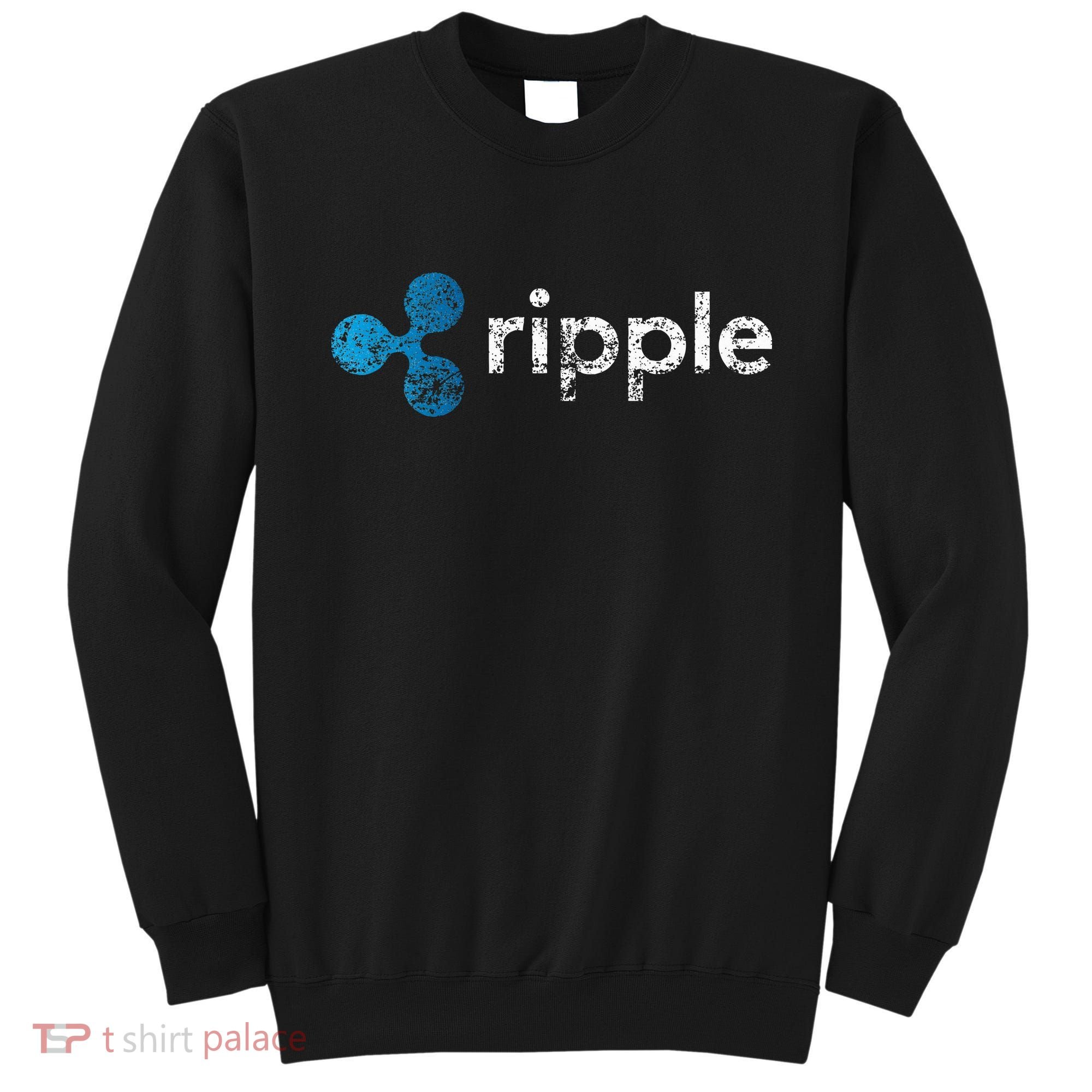 Ripple Logo Crypto Xrp Coin Hodler Fan Sweatshirt