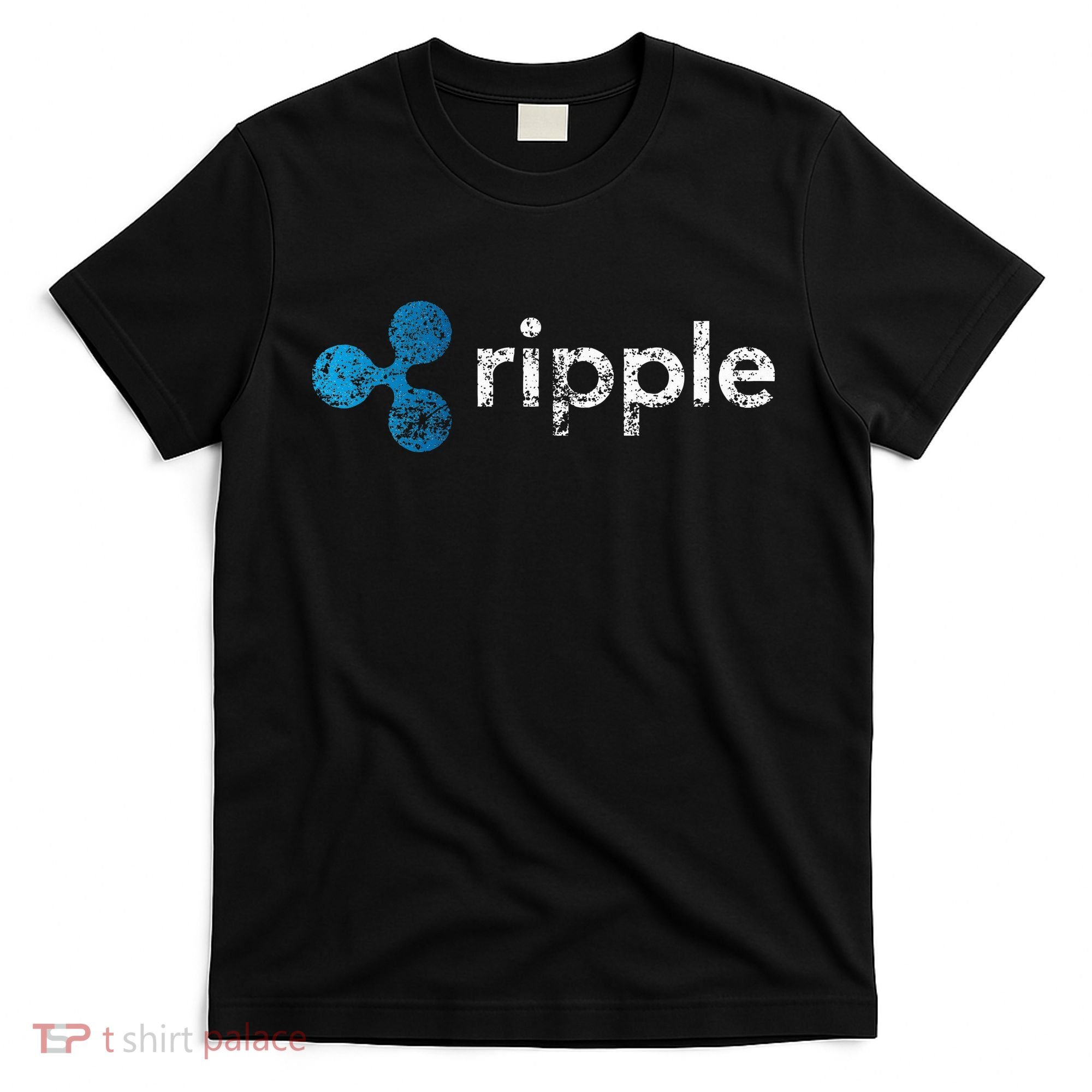 Ripple Logo Crypto Xrp Coin Hodler Fan T-Shirt