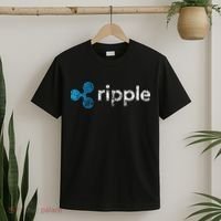 Ripple Logo Crypto Xrp Coin Hodler Fan T-Shirt thumb 2