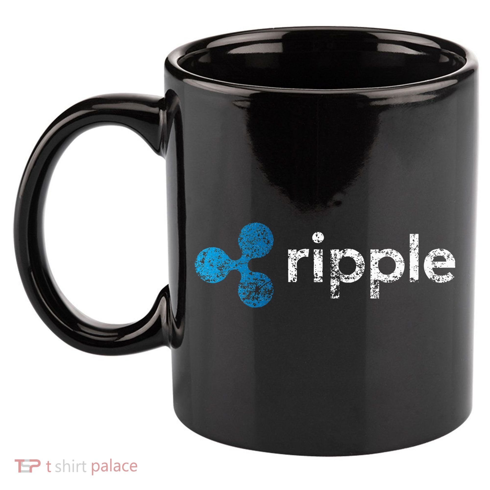 Ripple Logo Crypto Xrp Coin Hodler Fan 11oz C Handle Ceramic Mug
