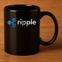 Ripple Logo Crypto Xrp Coin Hodler Fan 11oz C Handle Ceramic Mug thumb 3