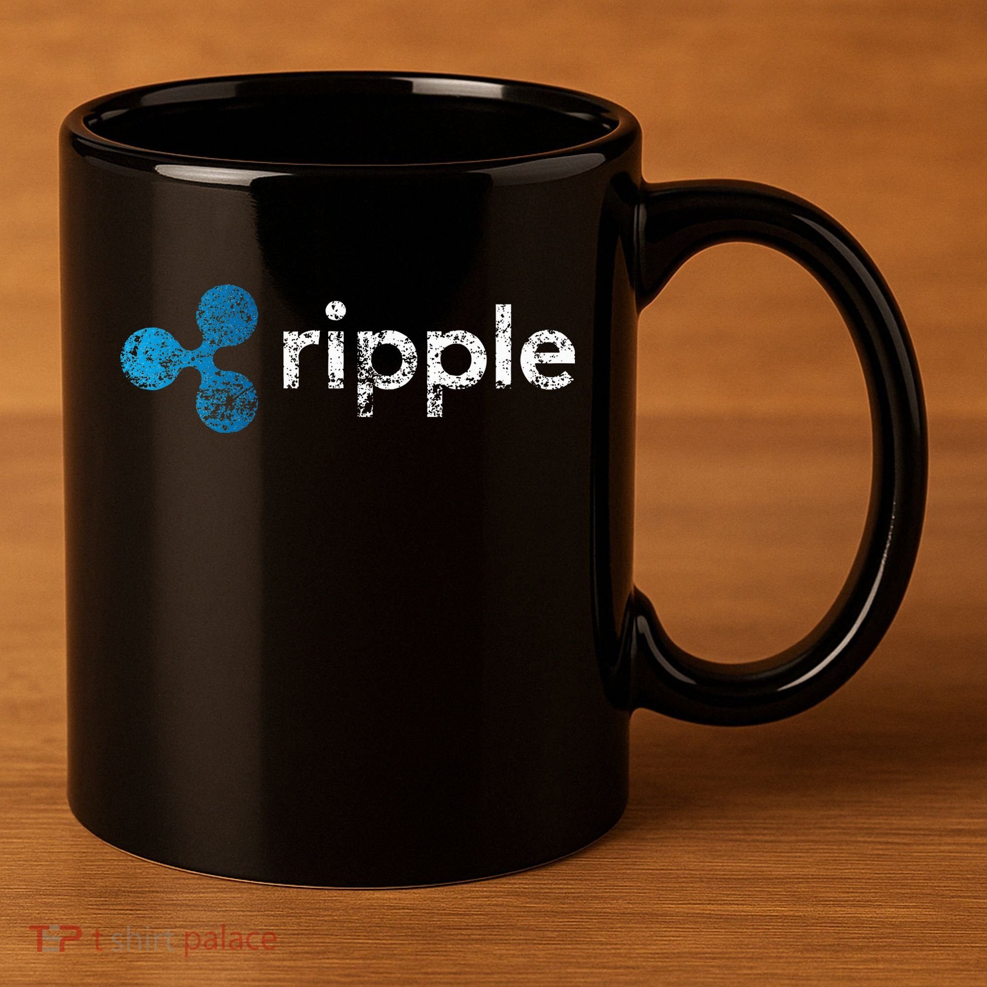 Ripple Logo Crypto Xrp Coin Hodler Fan 11oz C Handle Ceramic Mug