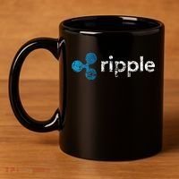 Ripple Logo Crypto Xrp Coin Hodler Fan 11oz C Handle Ceramic Mug thumb 4