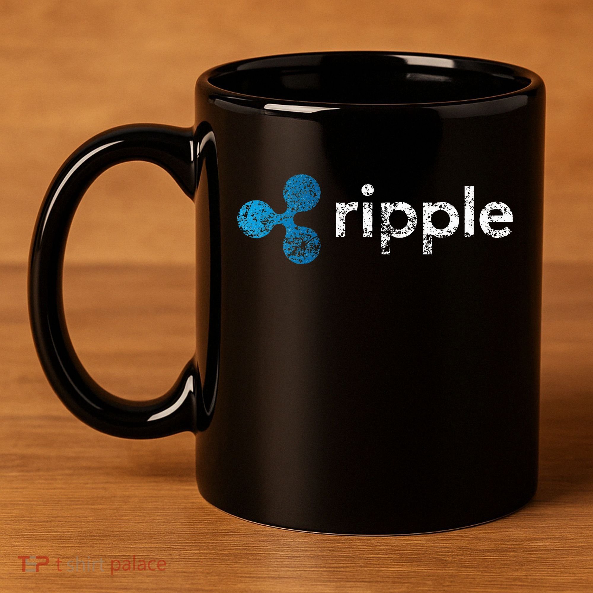 Ripple Logo Crypto Xrp Coin Hodler Fan 11oz C Handle Ceramic Mug