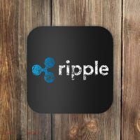 Ripple Logo Crypto Xrp Coin Hodler Fan Coaster thumb 0