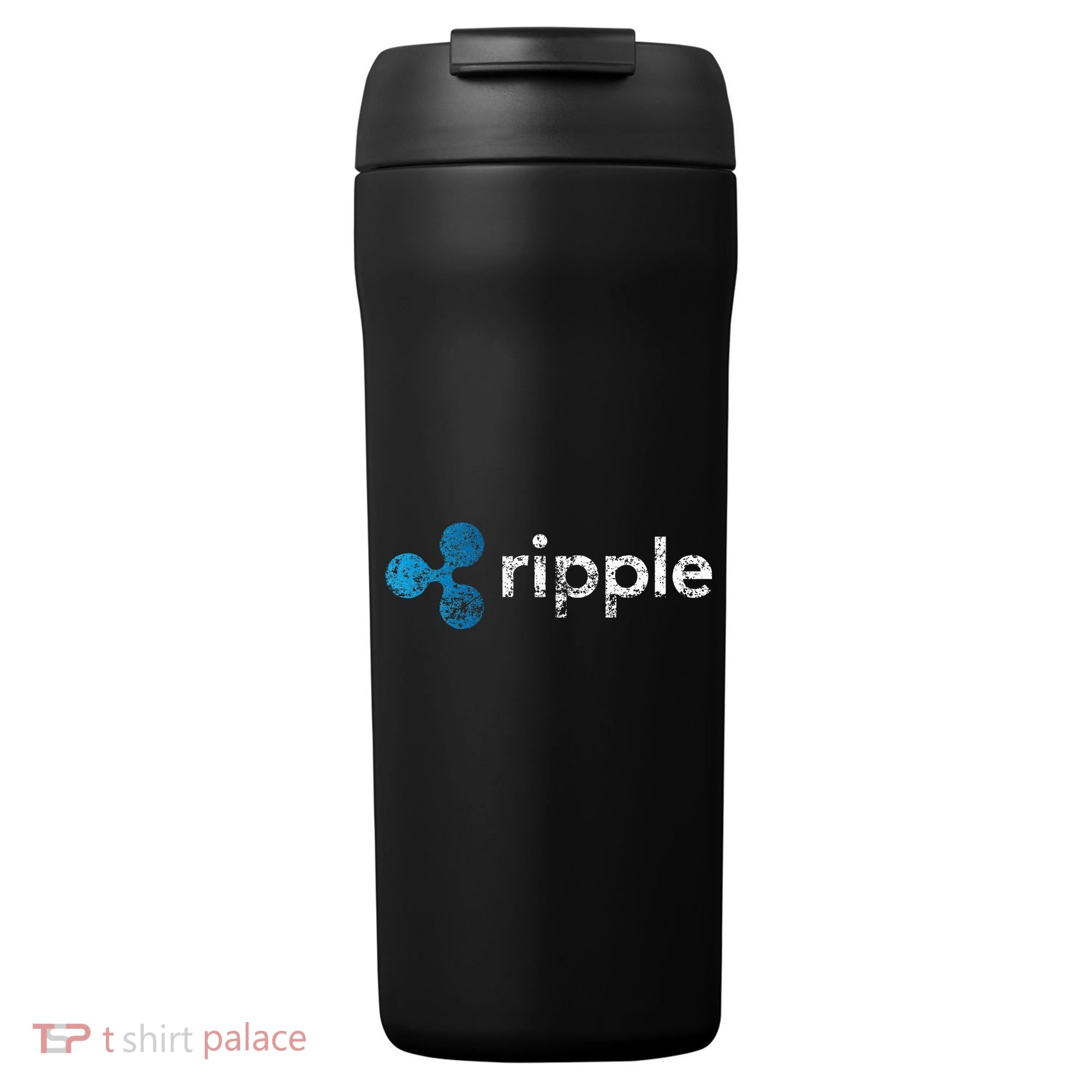 Ripple Logo Crypto Xrp Coin Hodler Fan 24oz Duet Stainless Steel Tumbler