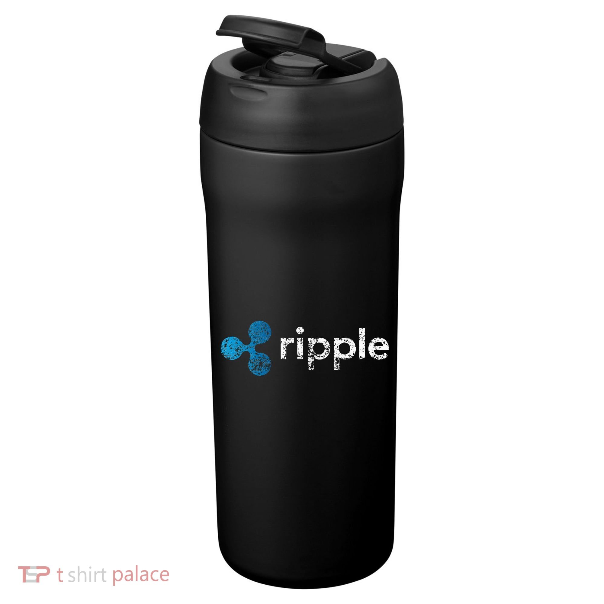 Ripple Logo Crypto Xrp Coin Hodler Fan 24oz Duet Stainless Steel Tumbler