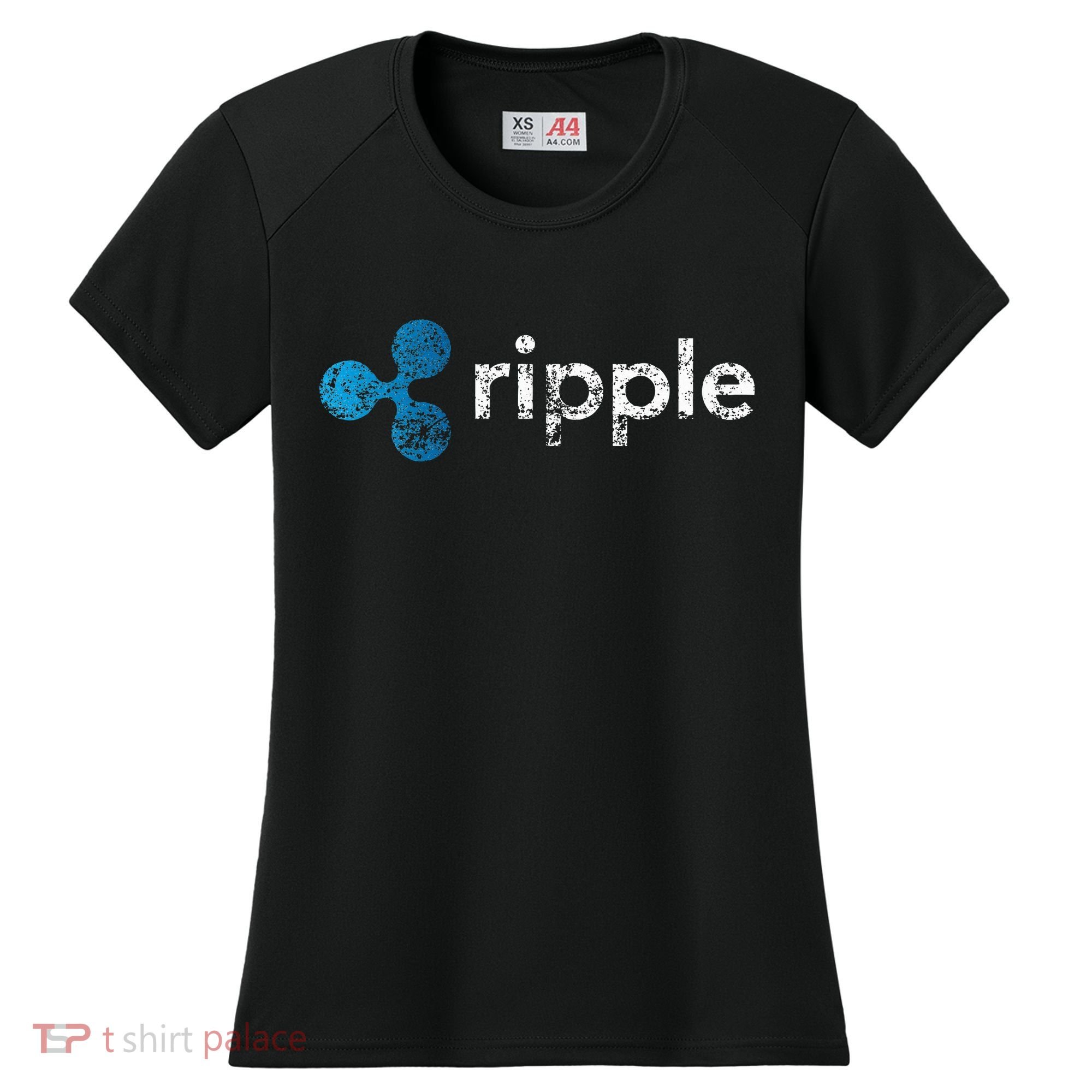 Ripple Logo Crypto Xrp Coin Hodler Fan Women's Cooling Performance Crew T-Shirt