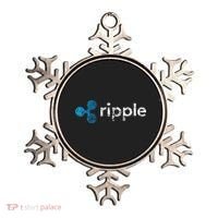 Ripple Logo Crypto Xrp Coin Hodler Fan Ornament thumb 0