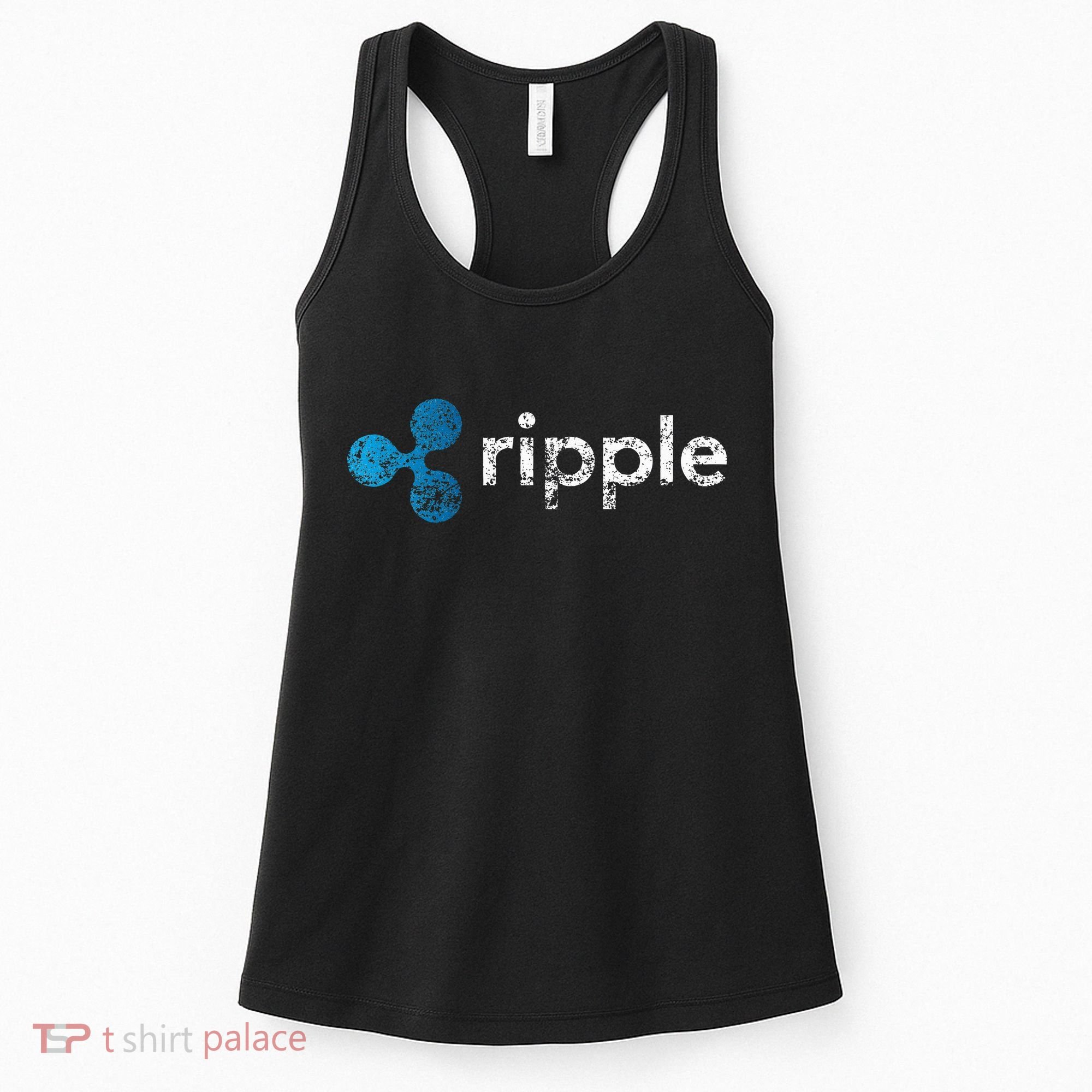 Ripple Logo Crypto Xrp Coin Hodler Fan Women's Tank Top