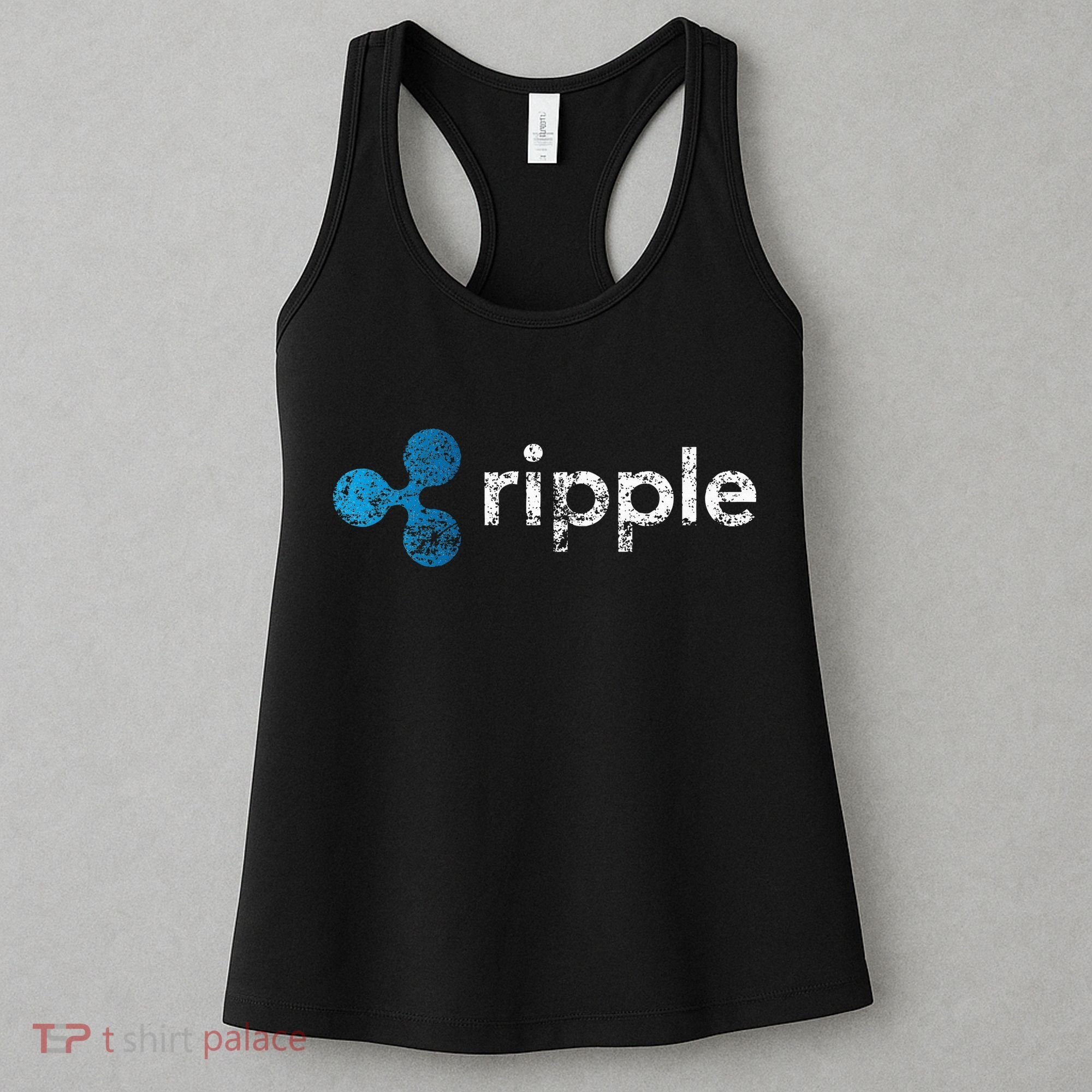 Ripple Logo Crypto Xrp Coin Hodler Fan Women's Tank Top