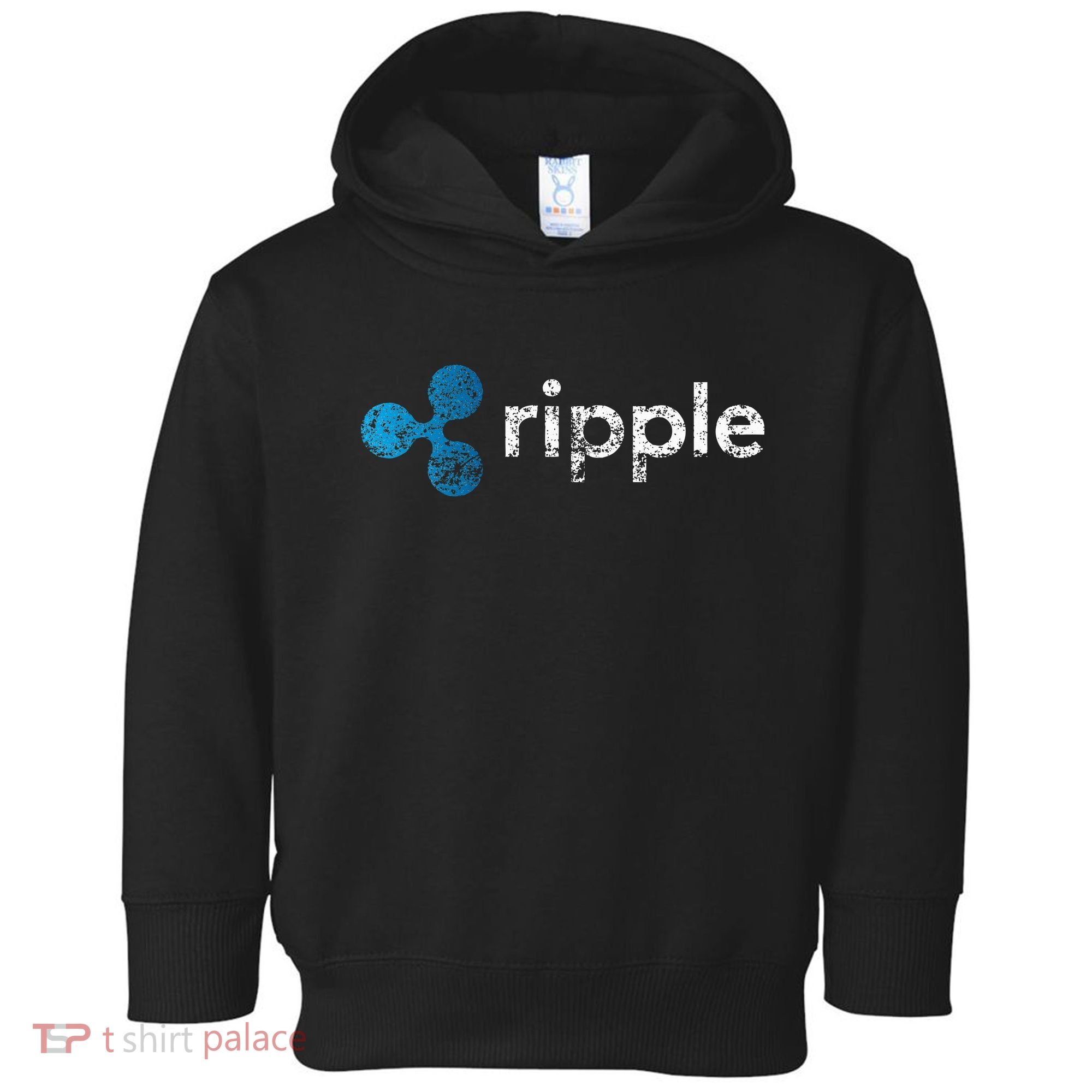 Ripple Logo Crypto Xrp Coin Hodler Fan Toddler Hoodie