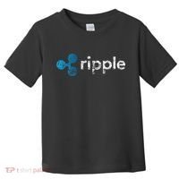Ripple Logo Crypto Xrp Coin Hodler Fan Toddler T-Shirt thumb 0