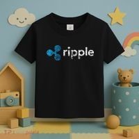 Ripple Logo Crypto Xrp Coin Hodler Fan Toddler T-Shirt thumb 3
