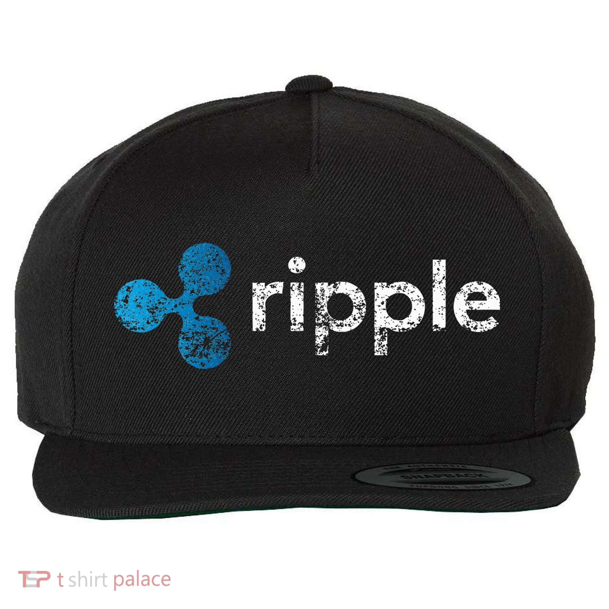 Ripple Logo Crypto Xrp Coin Hodler Fan Wool Snapback Cap