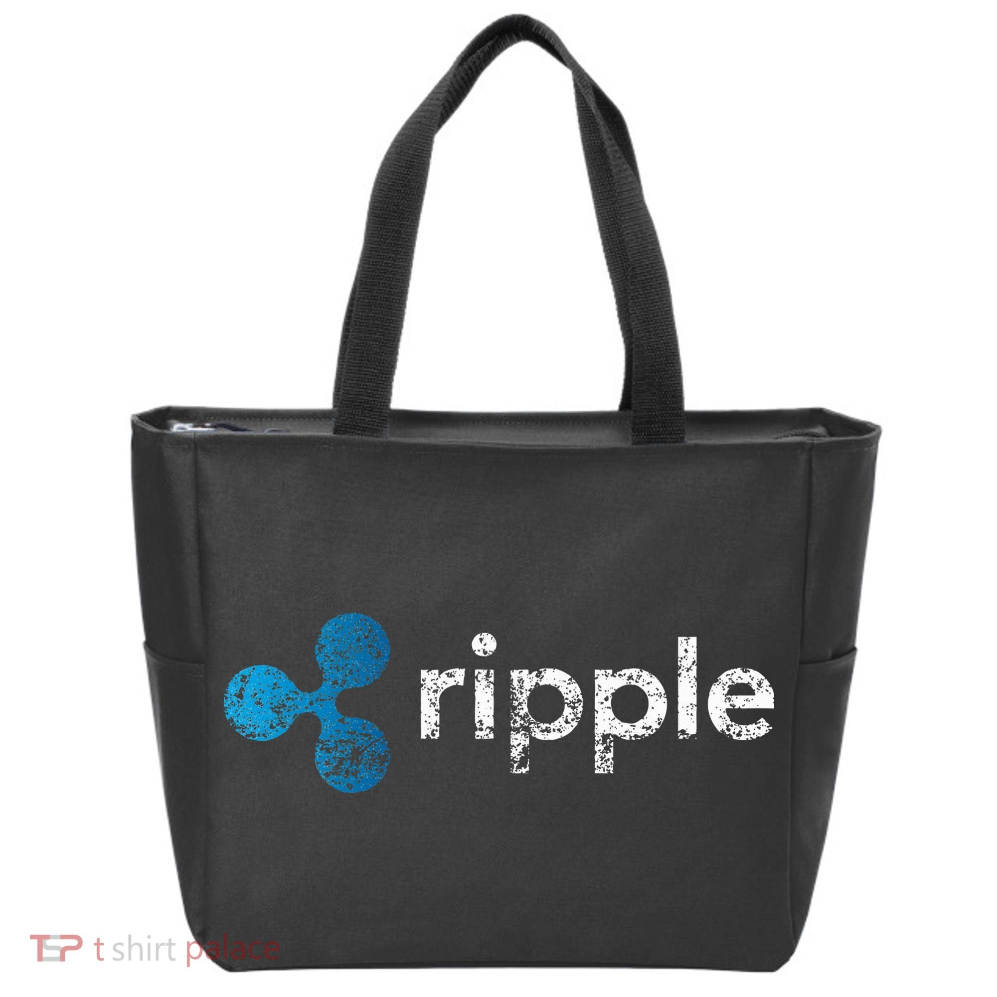 Ripple Logo Crypto Xrp Coin Hodler Fan Tote Bag