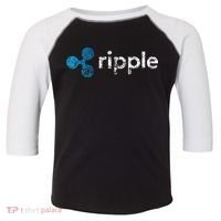 Ripple Logo Crypto Xrp Coin Hodler Fan Toddler Fine Jersey T-Shirt thumb 0