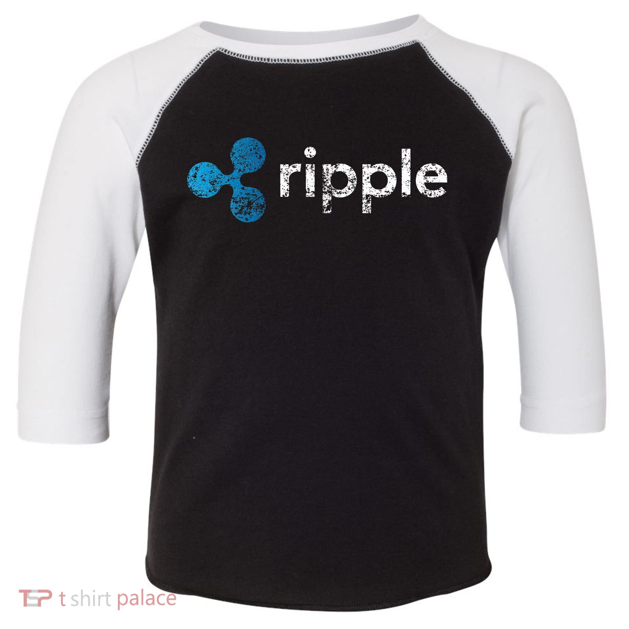 Ripple Logo Crypto Xrp Coin Hodler Fan Toddler Fine Jersey T-Shirt