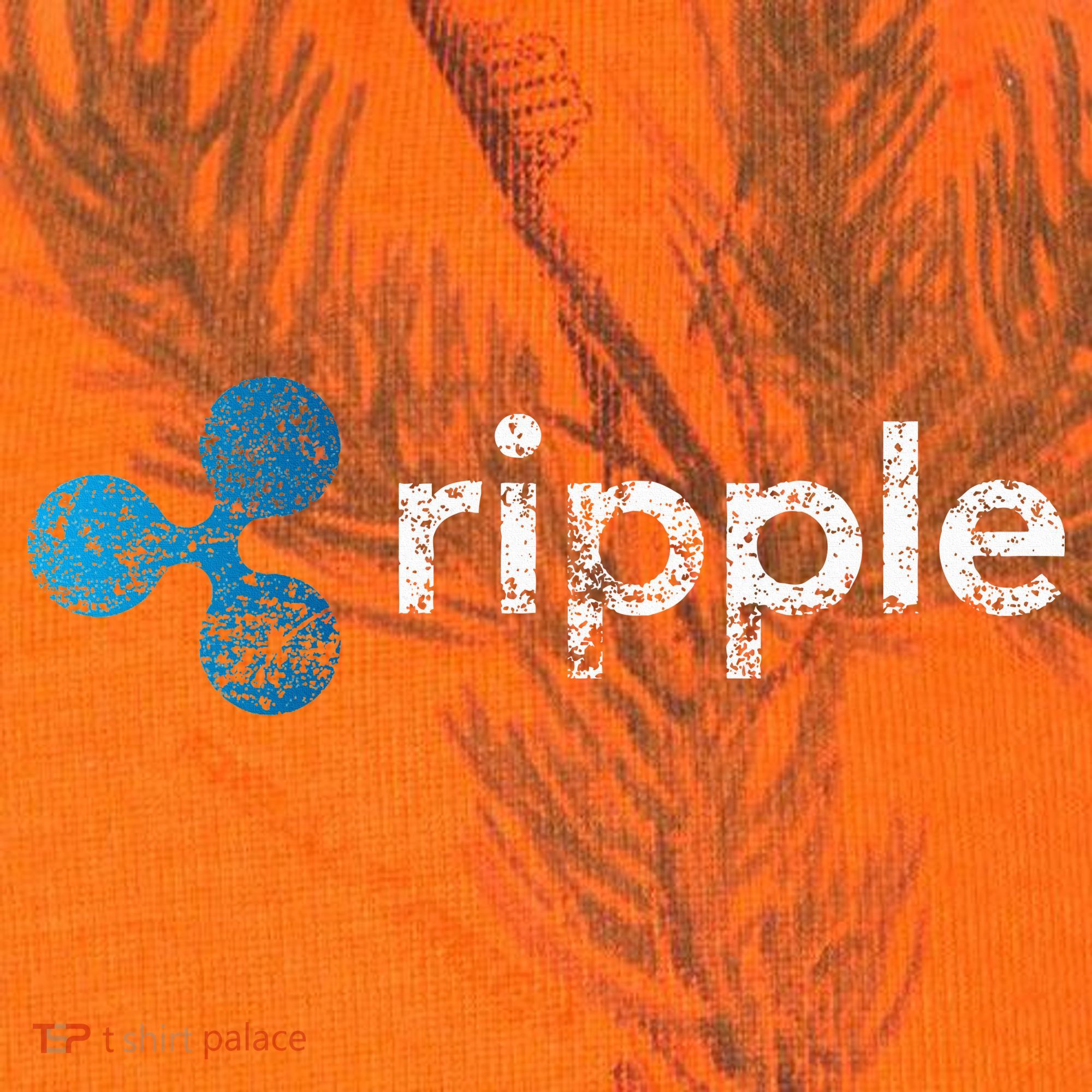 Ripple Logo Crypto Xrp Coin Hodler Fan Kati Licensed 12" Camo Cuffed Beanie