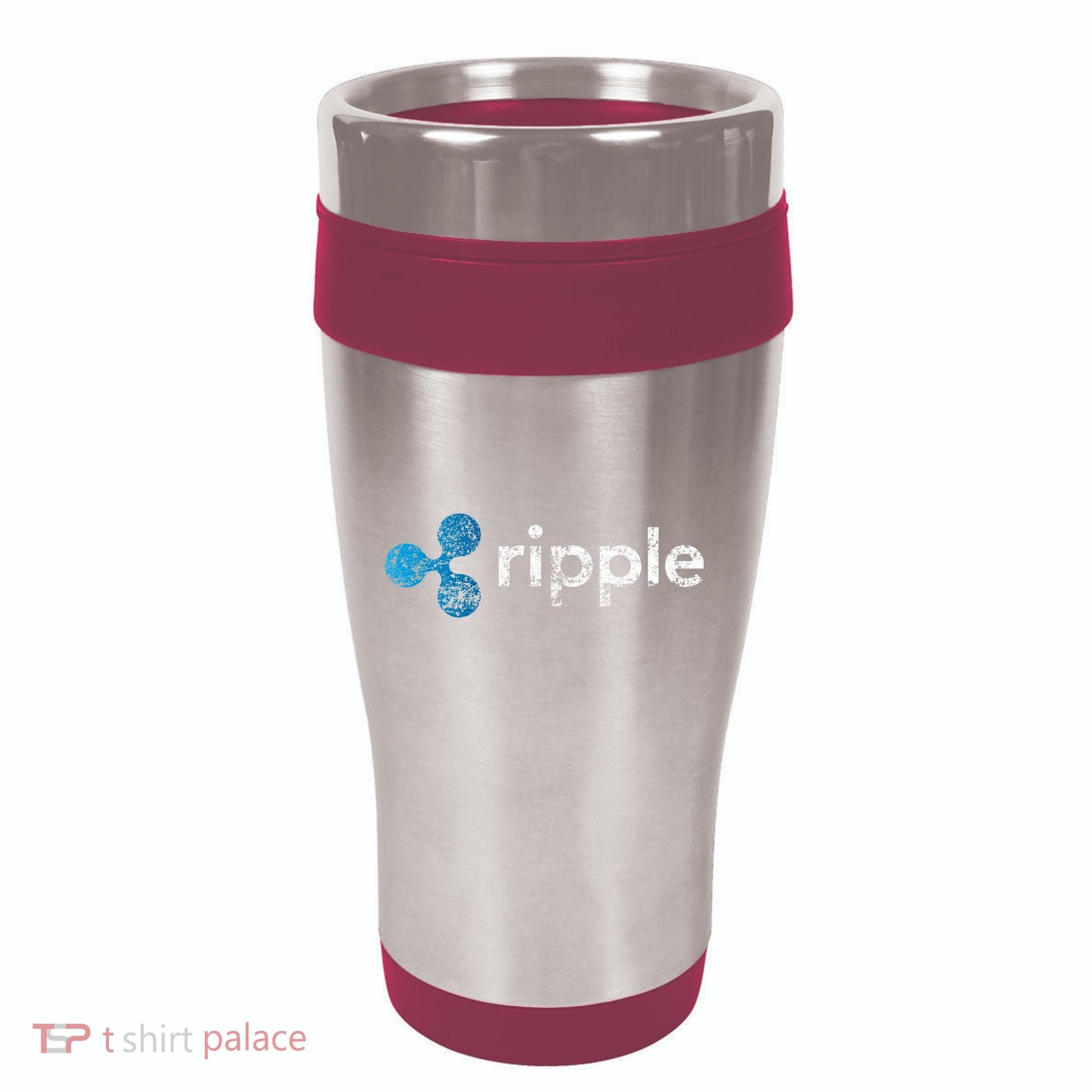 Ripple Logo Crypto Xrp Coin Hodler Fan 16oz Travel Tumbler
