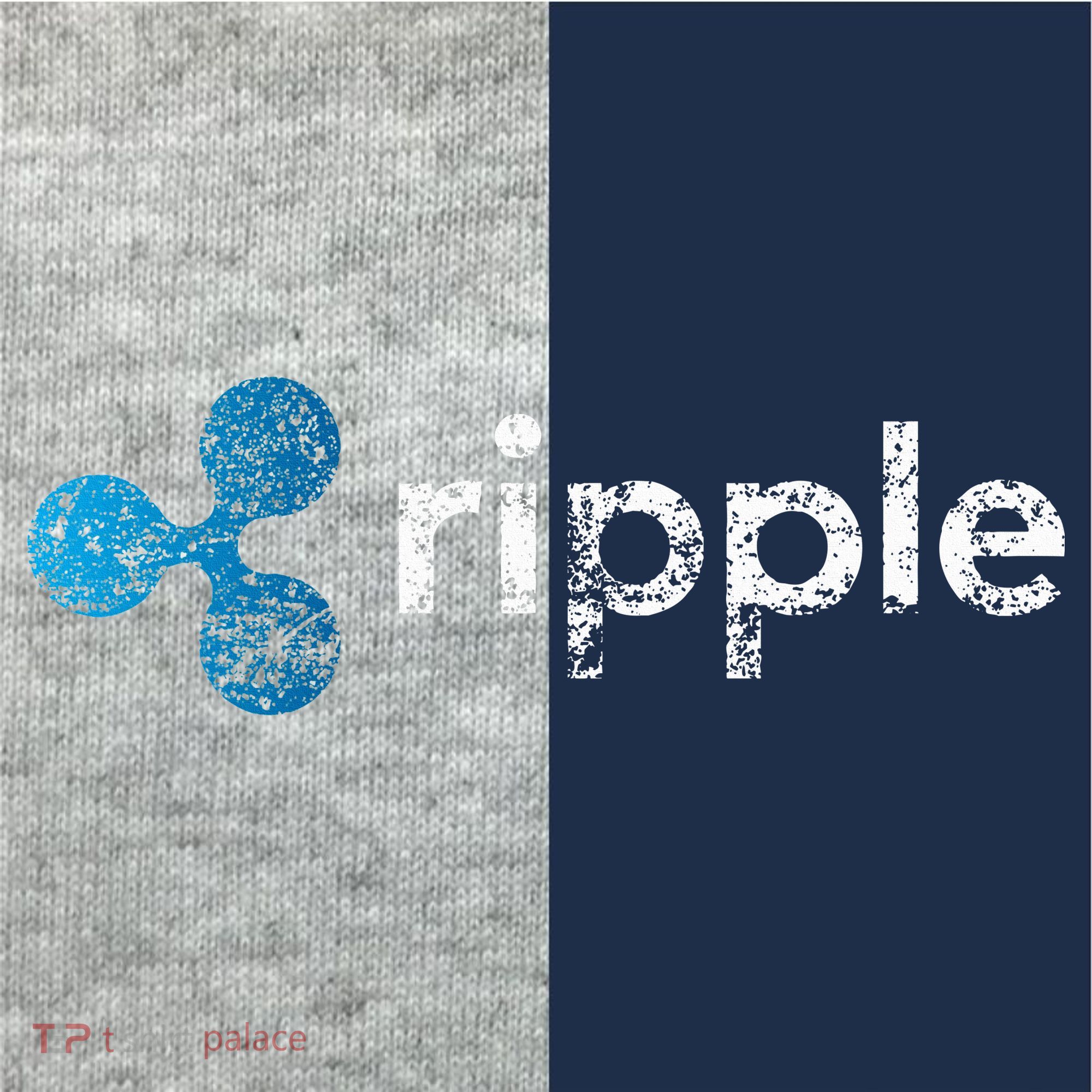 Ripple Logo Crypto Xrp Coin Hodler Fan Kids Colorblock Raglan Jersey