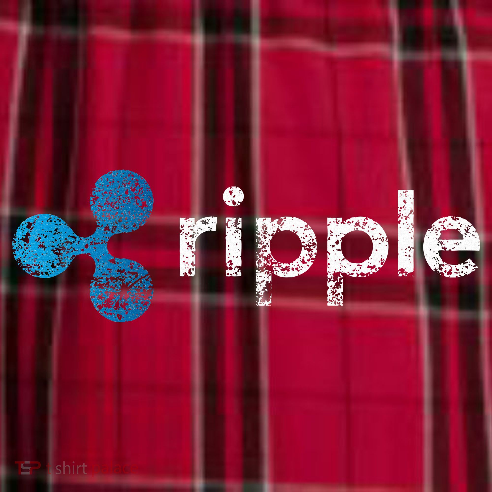 Ripple Logo Crypto Xrp Coin Hodler Fan Men's Flannel Plaid Pajama Pants