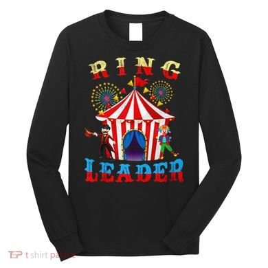 Ring Leader Costume Circus Staff Carnival Long Sleeve Shirt