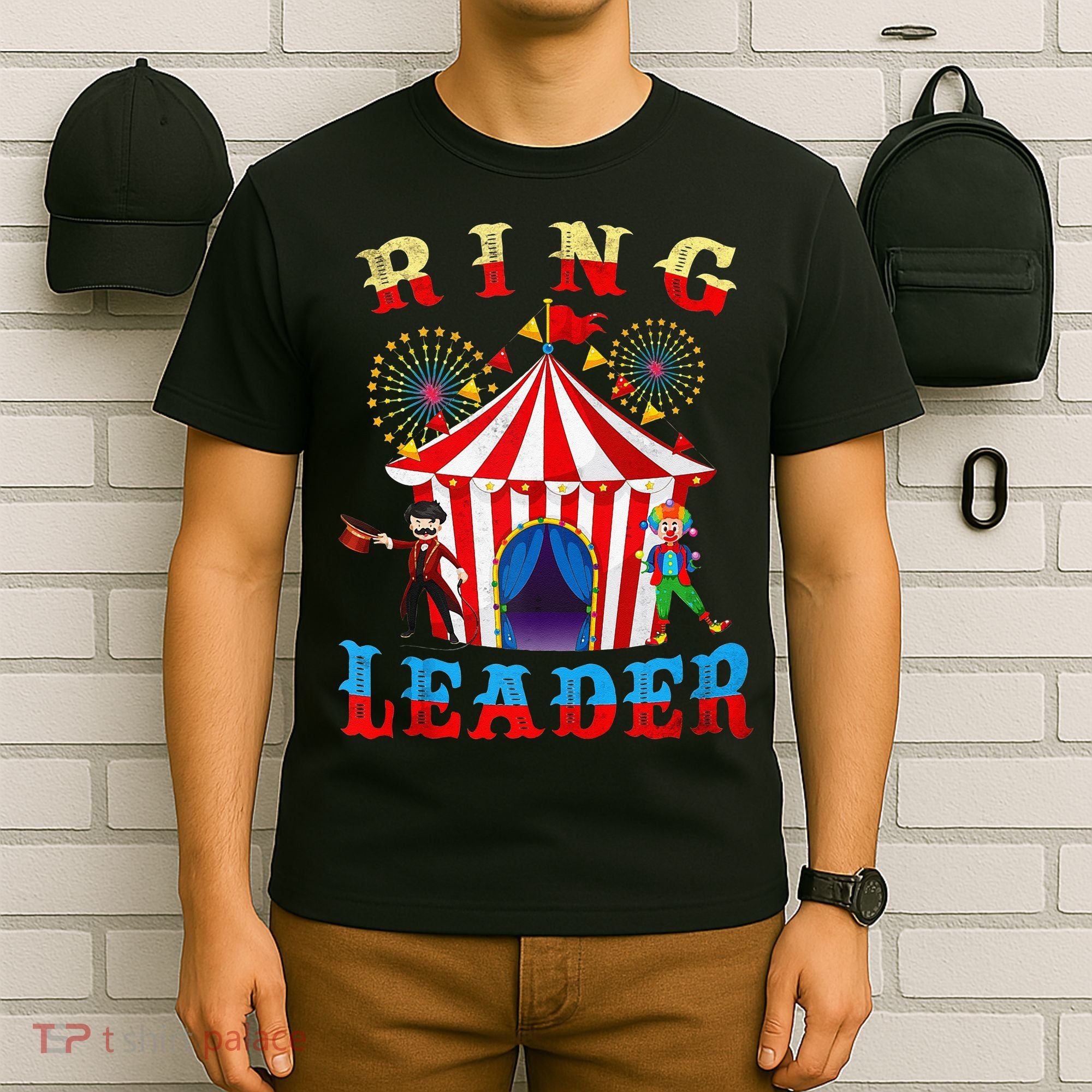 Ring Leader Costume Circus Staff Carnival T-Shirt