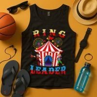 Ring Leader Costume Circus Staff Carnival Tank Top thumb 4