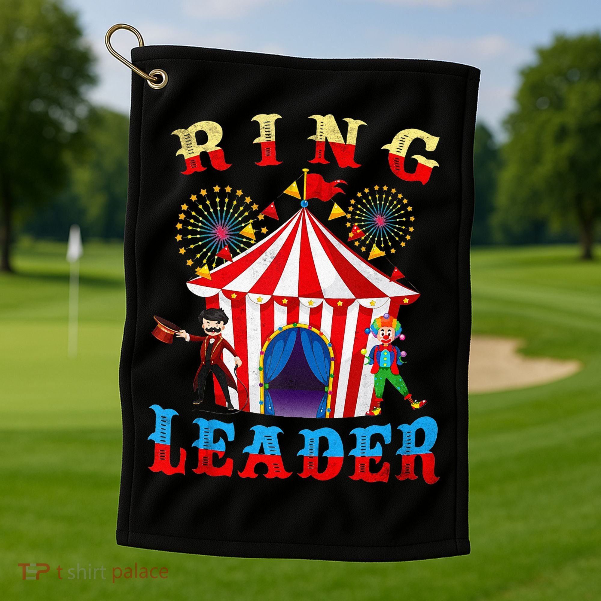 Ring Leader Costume Circus Staff Carnival Golf Towel