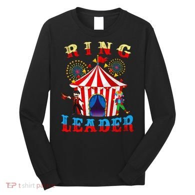 Ring Leader Costume Circus Staff Carnival Long Sleeve Shirt