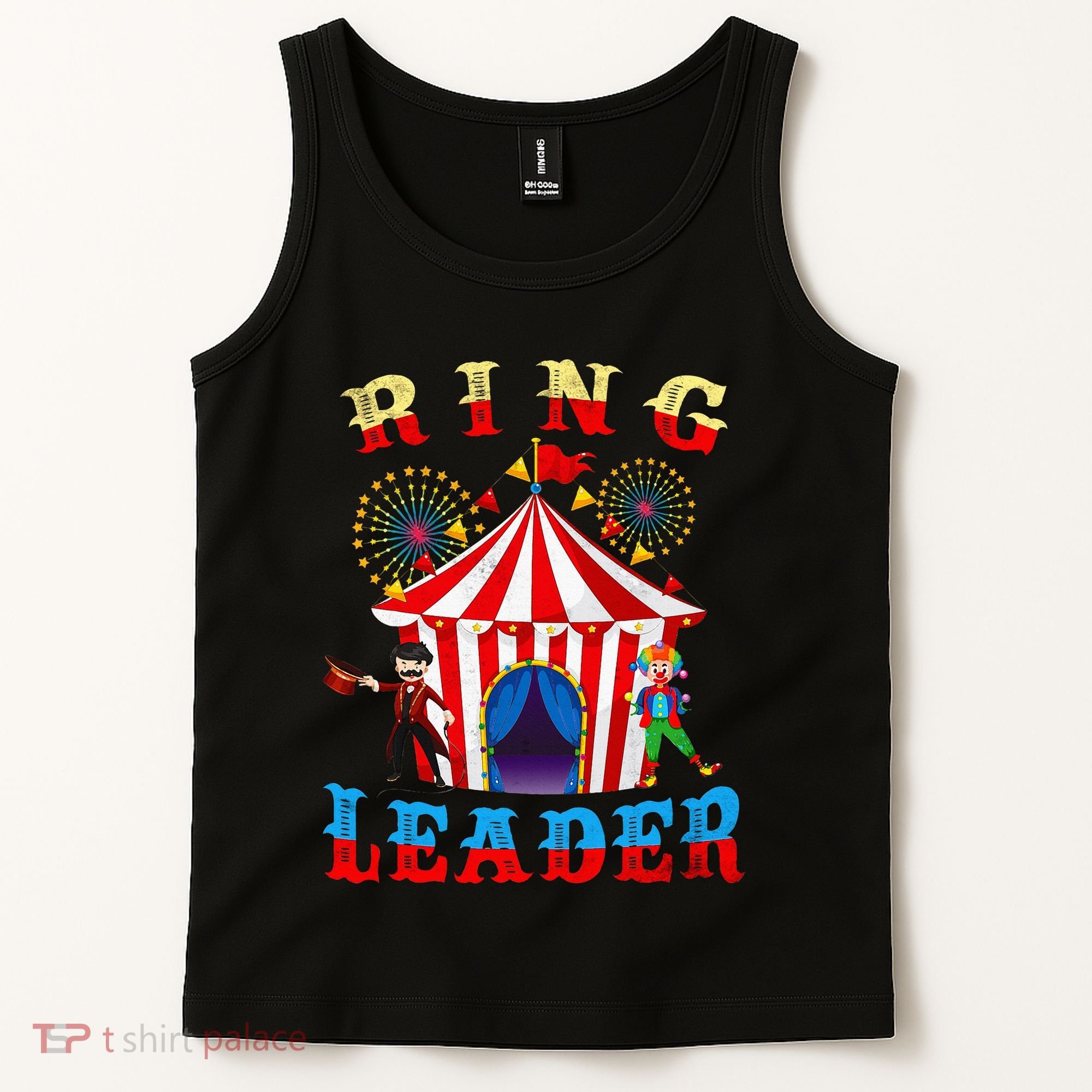 Ring Leader Costume Circus Staff Carnival Tank Top