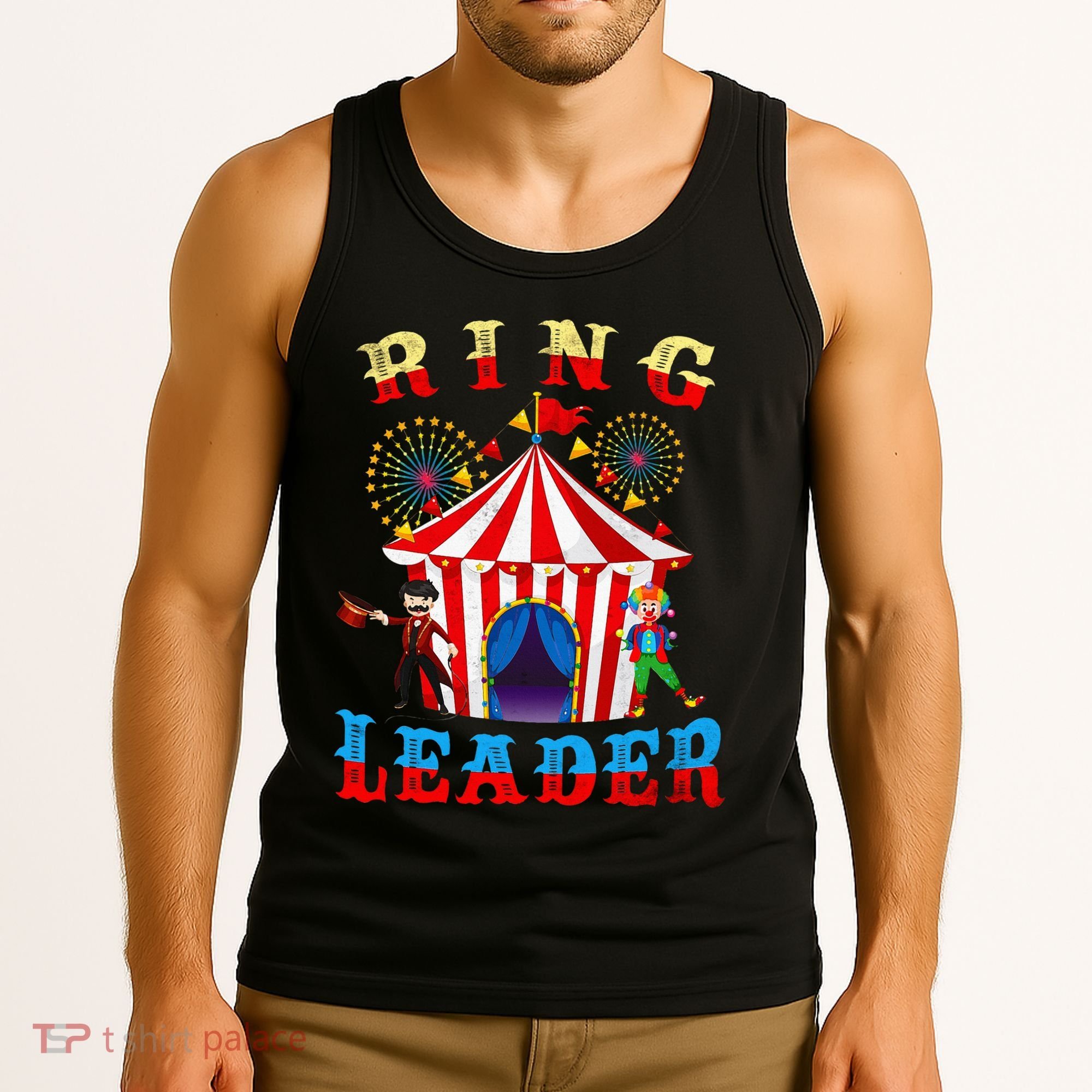 Ring Leader Costume Circus Staff Carnival Tank Top