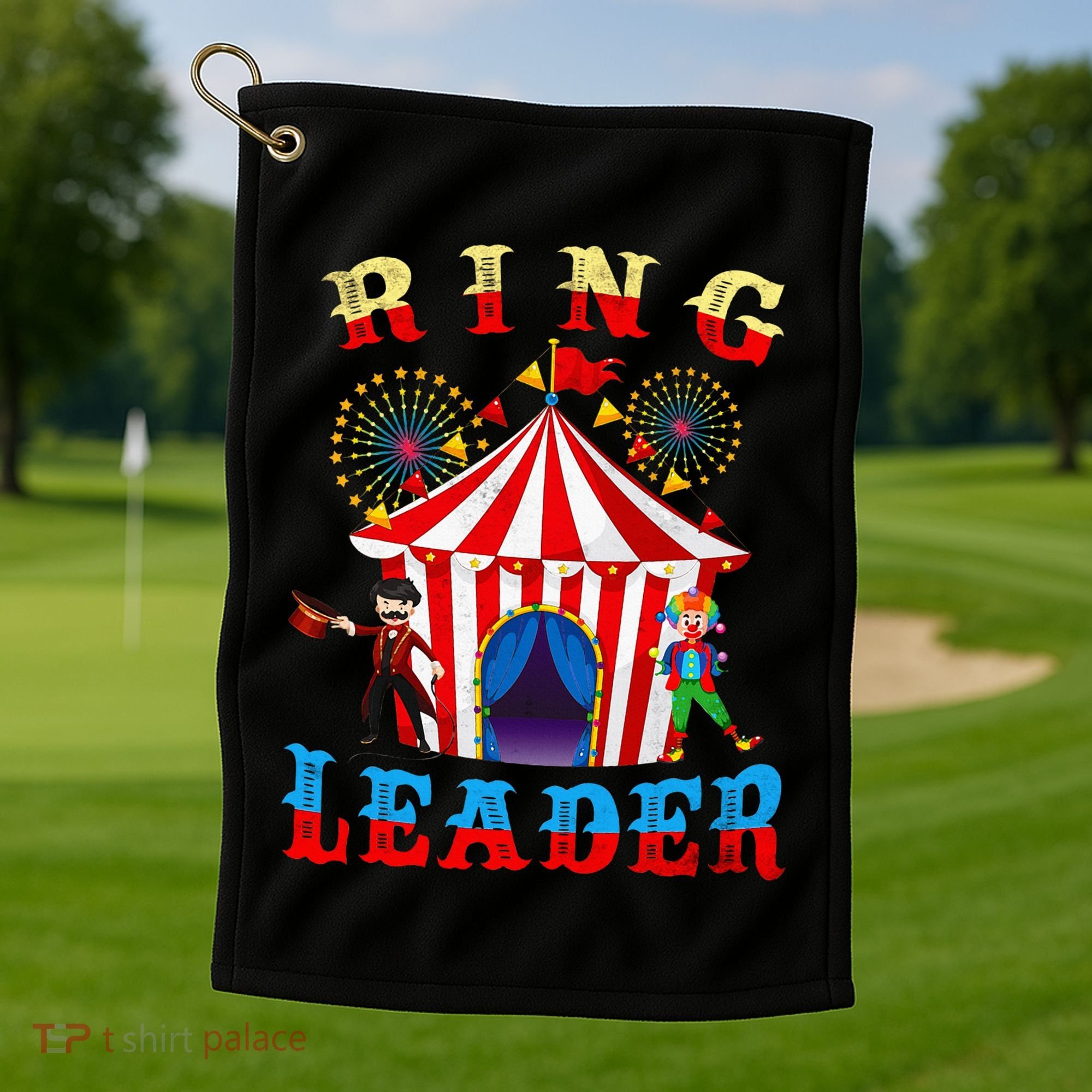 Ring Leader Costume Circus Staff Carnival Golf Towel