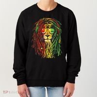 Rasta Lion Cool Dreadlock Rastafari For Rasta Lover Women's Sweatshirt thumb 0