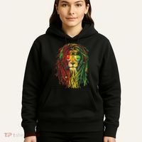 Rasta Lion Cool Dreadlock Rastafari For Rasta Lover Hoodie thumb 5