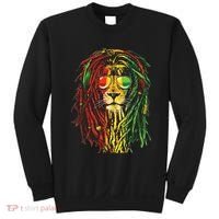 Rasta Lion Cool Dreadlock Rastafari For Rasta Lover Sweatshirt thumb 0