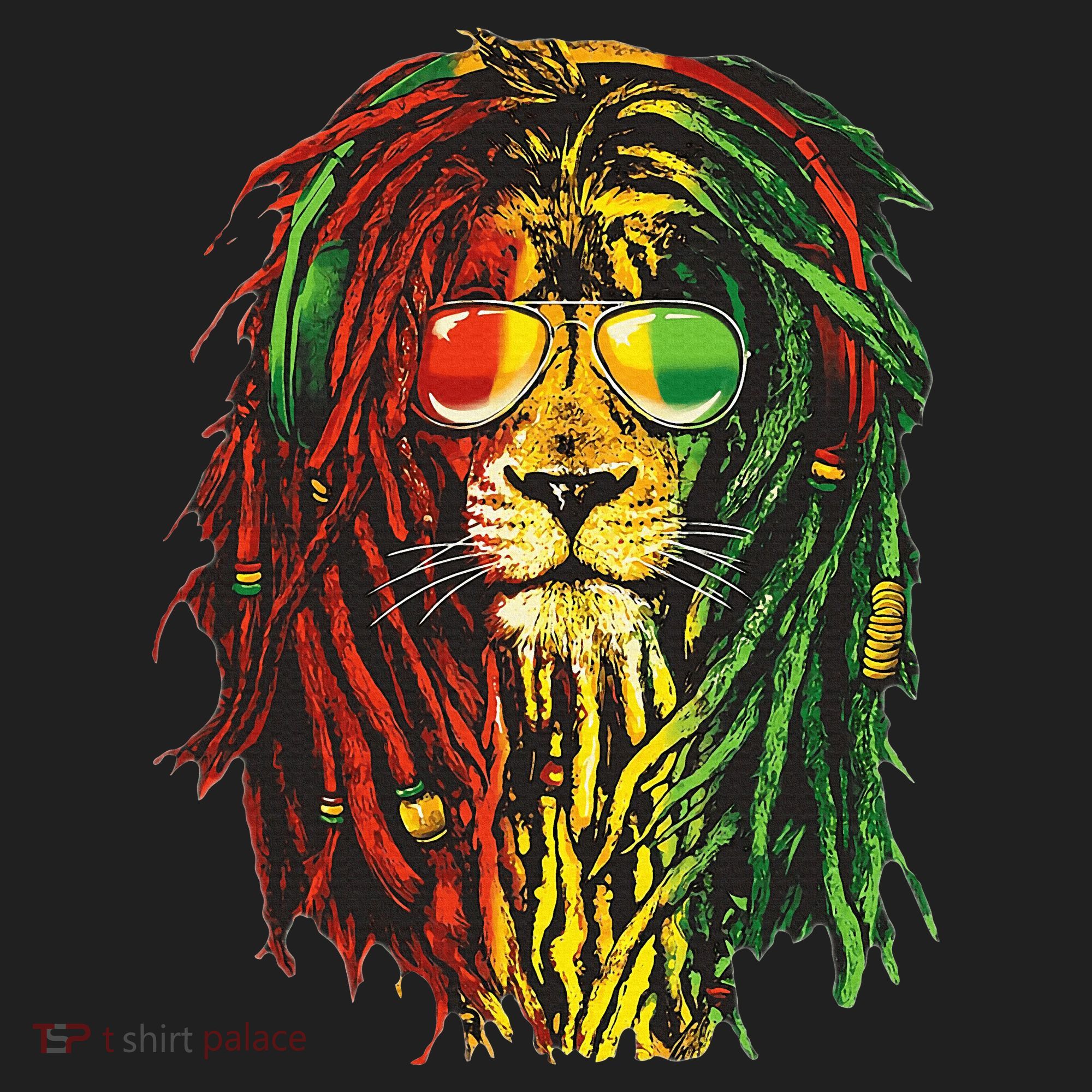 Rasta Lion Cool Dreadlock Rastafari For Rasta Lover Beanie