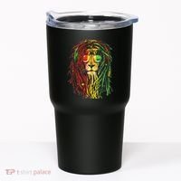 Rasta Lion Cool Dreadlock Rastafari For Rasta Lover Tumbler thumb 0
