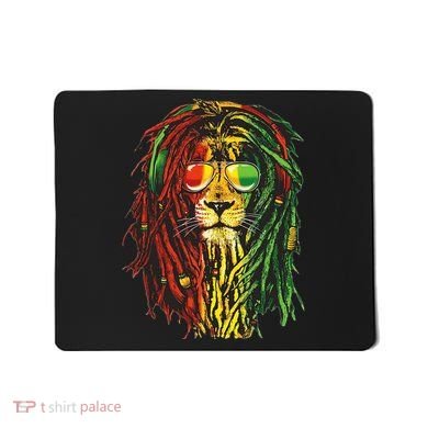 Rasta Lion Cool Dreadlock Rastafari For Rasta Lover Mousepad
